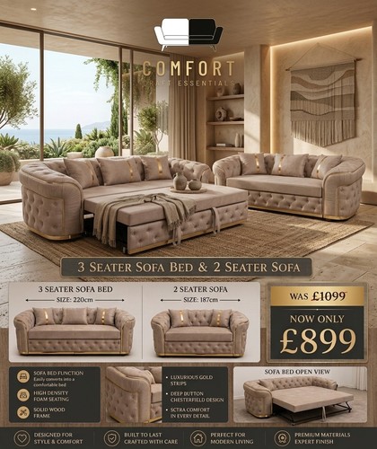 Modern plush velvet sofa - plush, &