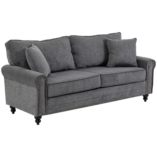 Homcom fabric sofa seater - homcom,
