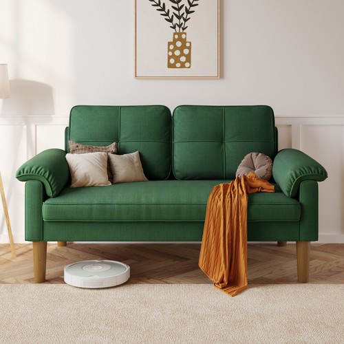 Small seater sofa fabric - small,