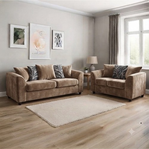 Seater sofa set mink - seater,