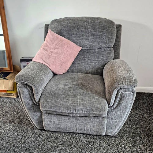 Grey woven fabric 2pc - woven,