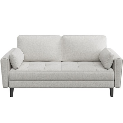 Fabric sofa upholstered - fabric,