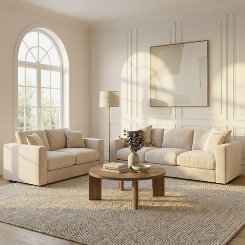 Deluxe velvet sofa seater - sofa,