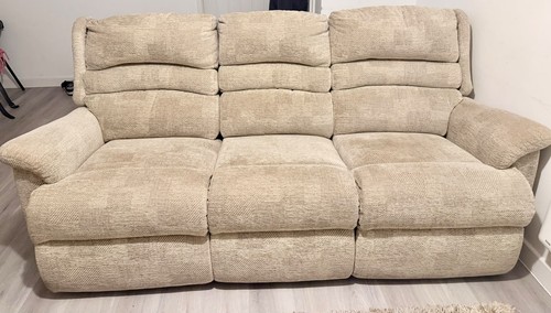 Plush beige fabric piece - plush,