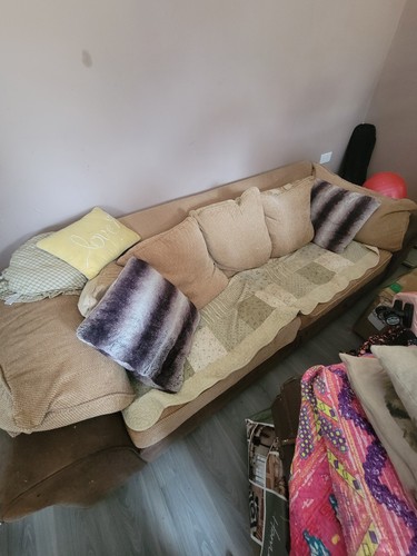 Sofa used seater - seater, feather