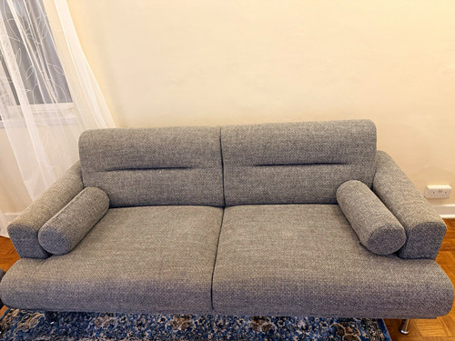 Grey fabric sofa - sofa, with
