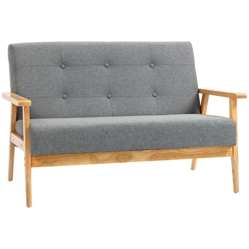 Homcom seater sofa - homcom, 2-seater