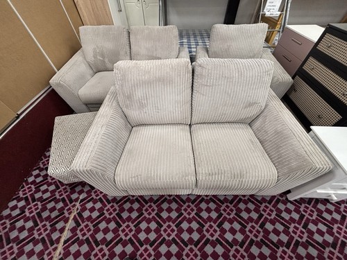 Dfs beige cord sofa - dfs, set