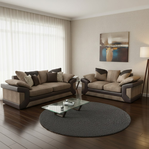 Seater fabric sofa set - 3+2,