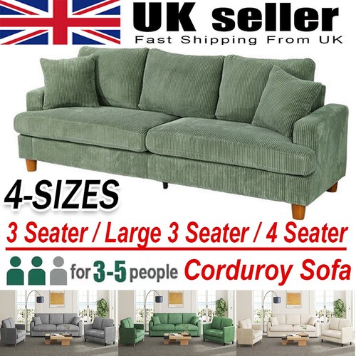 Seater corduroy sofa jumbo - corduroy,