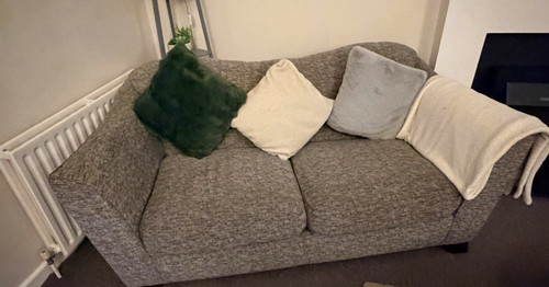 Scs grey seater 100 - scs,