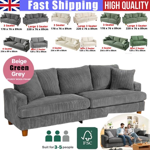 Modern seater corduroy - modern, 3/4