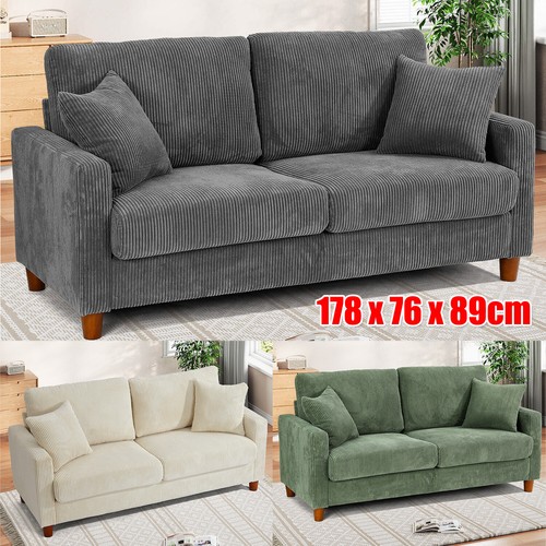 Seater corduroy sofa large - sofa,
