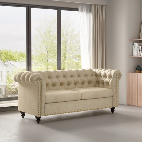 Large seater chesterfield - large,