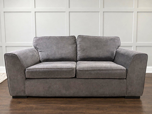 Grey seater loveseat sofa - 2,