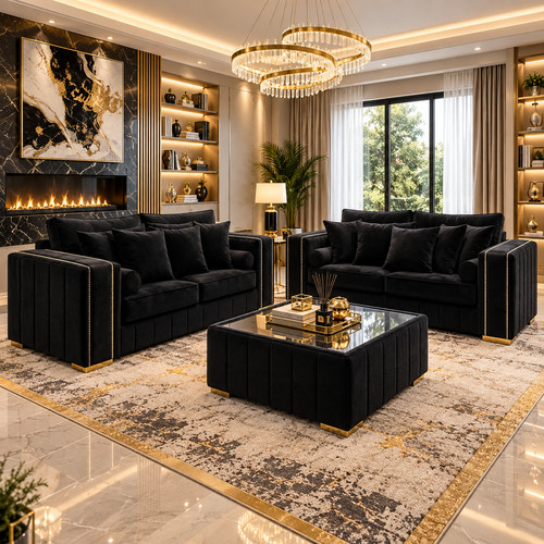 Full seater sofa set - full,