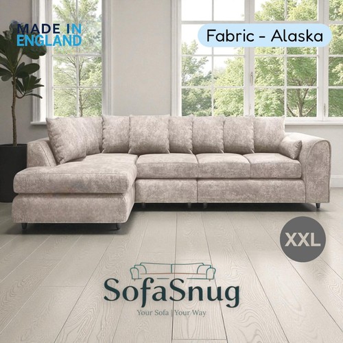 Xxl alaska shape corner sofa - xxl,