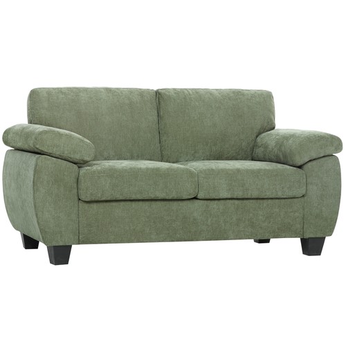 Homcom seater sofa chenille - homcom, 2