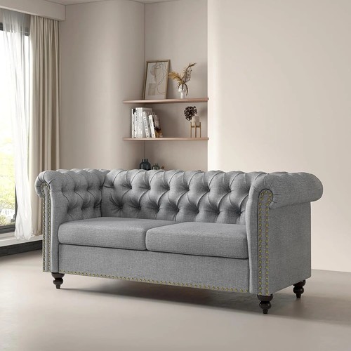 Large seater chesterfield - seater,