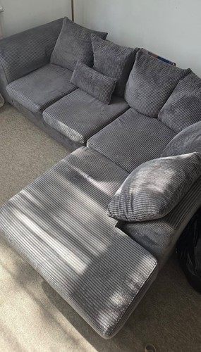 Seater shaped sofa jumbo - seater,