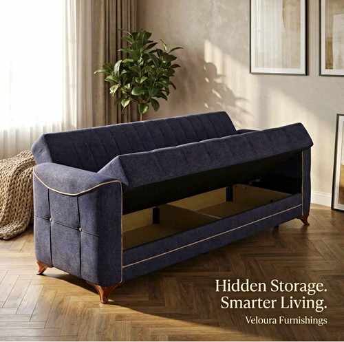 Veloura furnishings blue - furnishings,