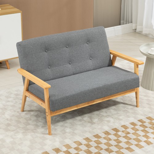 Homcom seater sofa - homcom, 2-seater