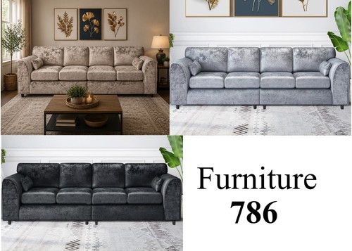 Bela crushed velvet seater - crushed,