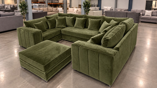 New layla shape sofa - u-shape,