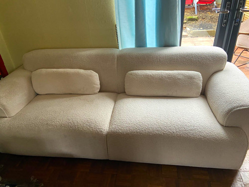 Sofasofa cream bouclé sofa - bouclé,