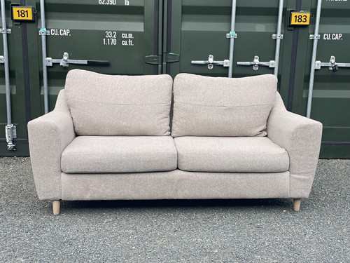 Beige seater fabric sofa - 2, |