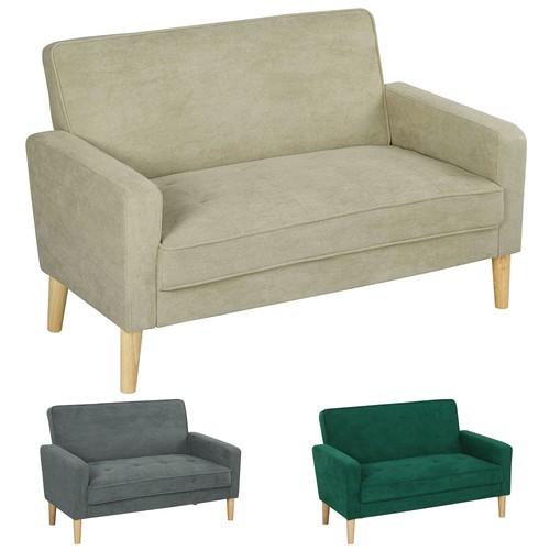 Homcom seater sofa velvet - 2, sofa,
