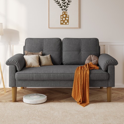 Small seater sofa fabric - sofa,